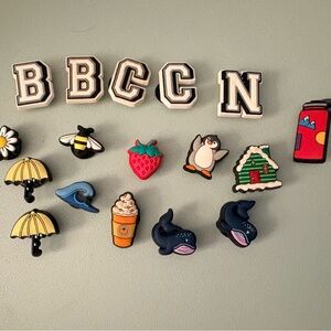 Assorted Croc Jibbitz Charms Set